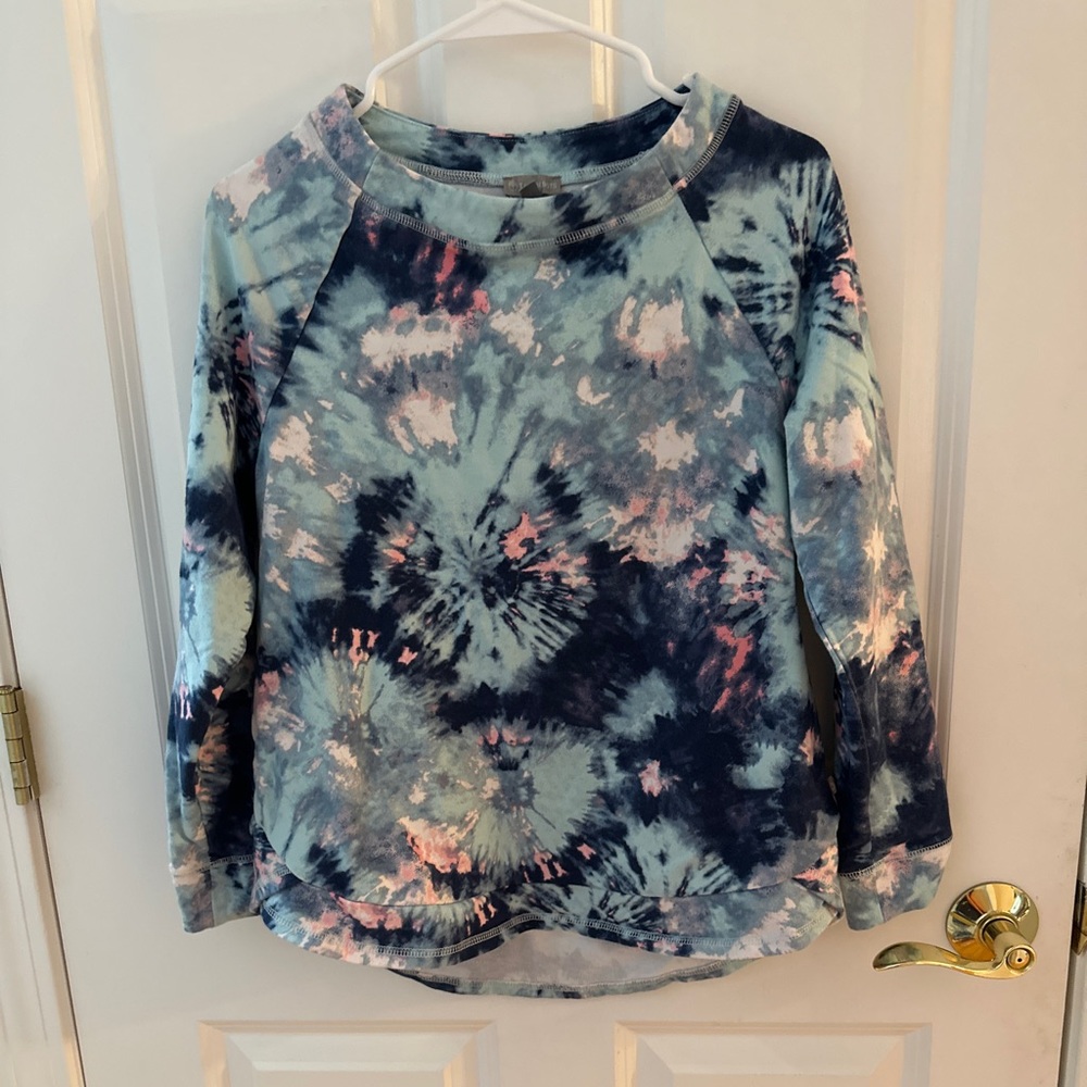 Talbots SP performance boat neck sweatshirt